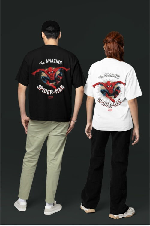 Spiderman Unisex Oversized T-Shirt